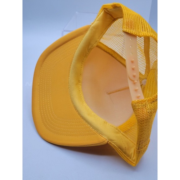 Vintage IPS Independents Parts Supplies Appliances Hat Cap Snapback Yellow - Picture 10 of 10